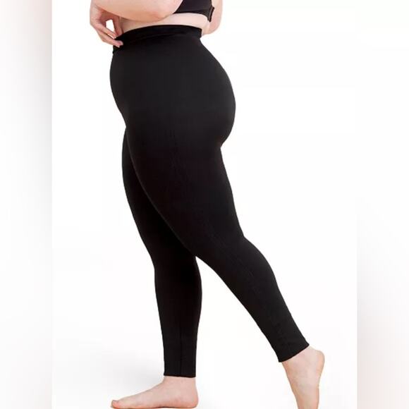 New SHAPERMINT Empetua High-Waisted Shaping Leggings BLACK Shapewear 4XL - Picture 5 of 9